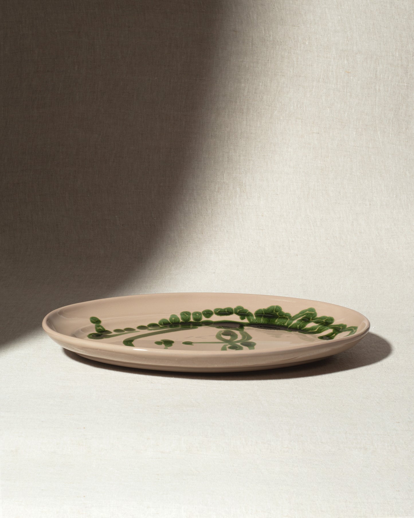 Large Platter «La Faccia» in «Carciofo»