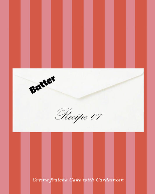 Polpi Ricette 07: Crème Fraîche Cake with Cardamom