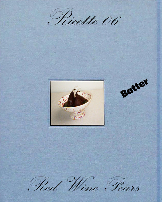 Polpi Ricette 06: Red Wine Pears